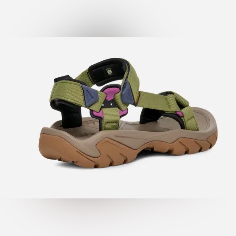 Woman teva Green and Black Sandals - Picture 5 of 5